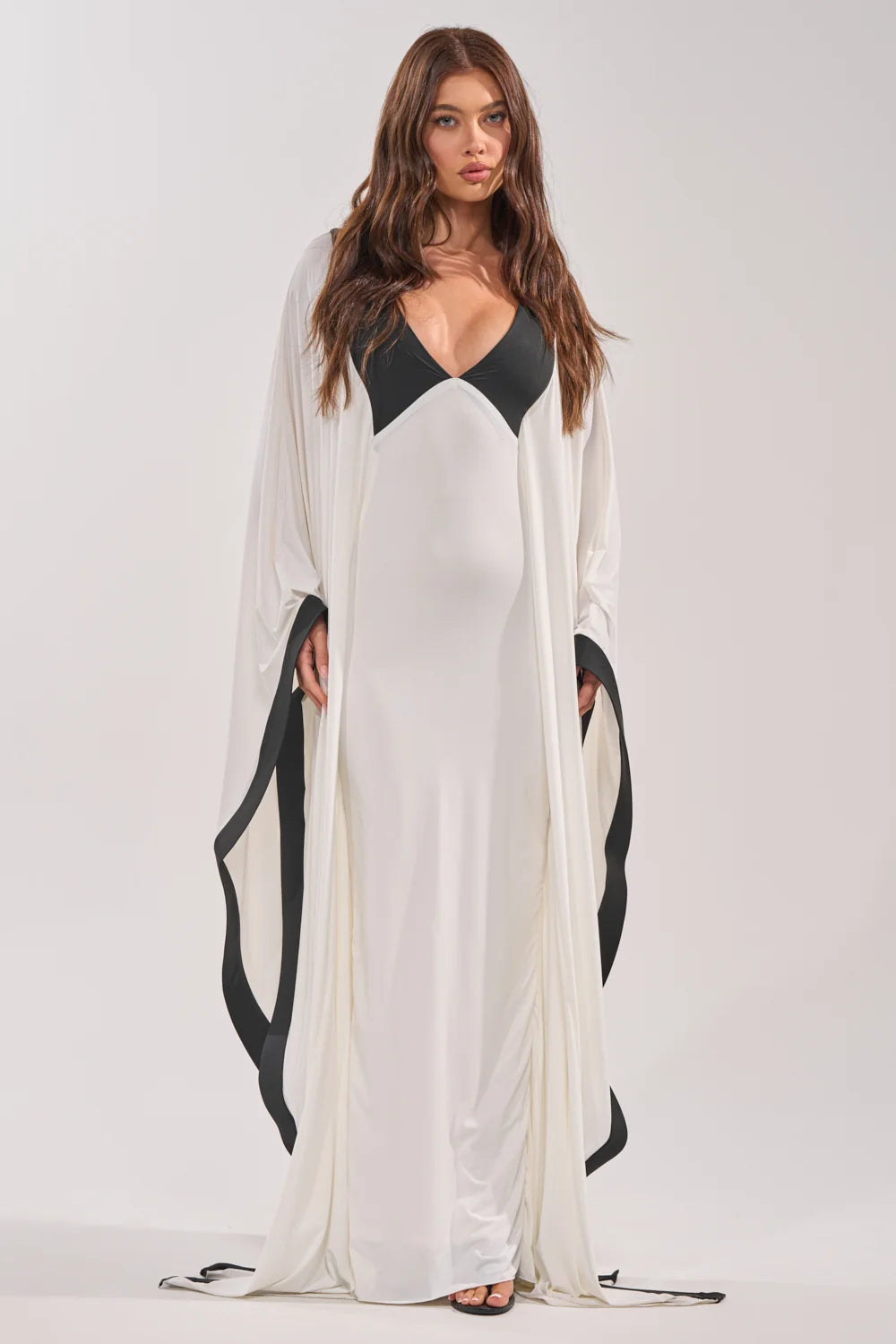 Color Block Maxi Dress