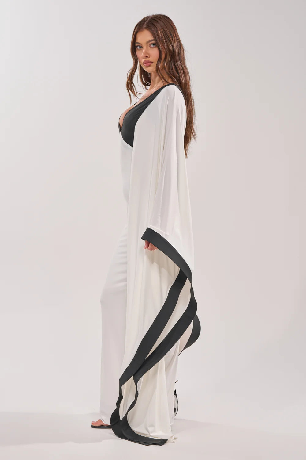 Color Block Maxi Dress