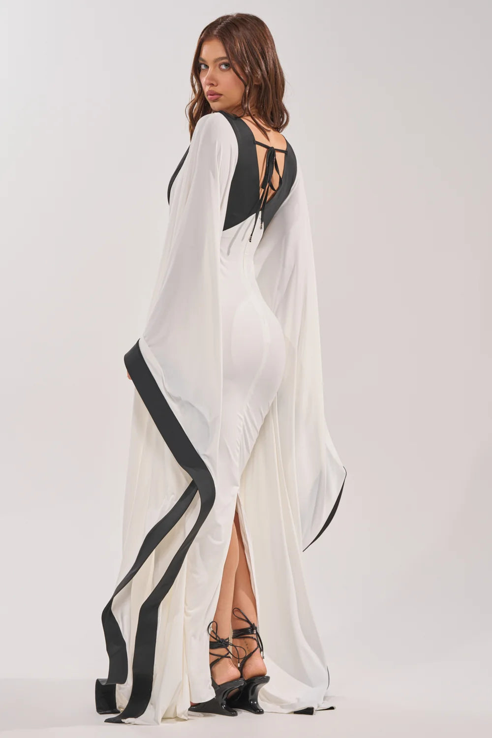 Color Block Maxi Dress